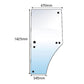 Cab Glass Door - LH Fits John Deere 6620 6410 6400 7520 6300 6600 6110 6310 6210
