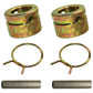 L26941 Pack of 2 Draft Link Bushings Fits John Deere Tractor 3120 1640 1830