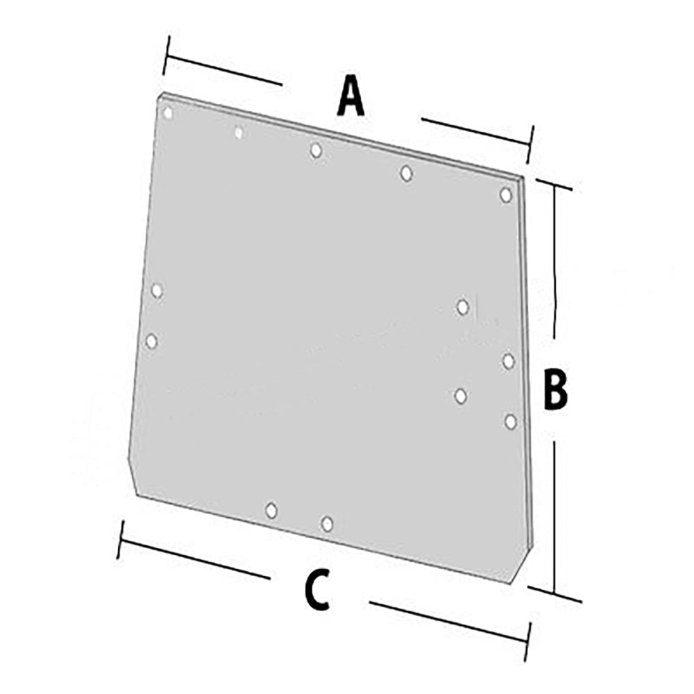 L39247 Rear Cab Glass L36606 Fits John Deere 1640 2040 2040S 2140 2250 2450 2650