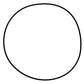 Hub Cover Gasket Fits 1550 1640 1750 1850 1850N 1950 1950N 2040 2040S 2155 2250