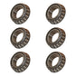 6X ZGZ L44643 L44610 Tapered Roller Bearing Set Wheel Axle Mower Fork Harley