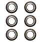 6X ZGZ L44643 L44610 Tapered Roller Bearing Set Wheel Axle Mower Fork Harley