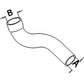 L56304 New Top Radiator Hose Fits John Deere Tractor 3050 3650 2955 3155