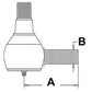 Power Steering Cylinder End Fits Case 2294 2590 2290 2090 2390 Fits Case IH