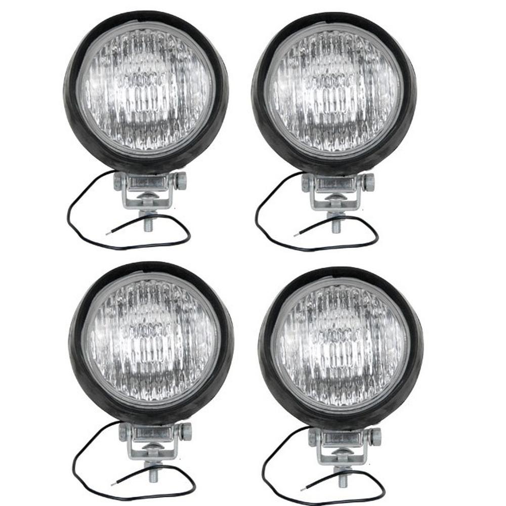 Qty 4: Headlamp with H3 Bulb Fits Allis Chalmers Replaces L755H12V_x4