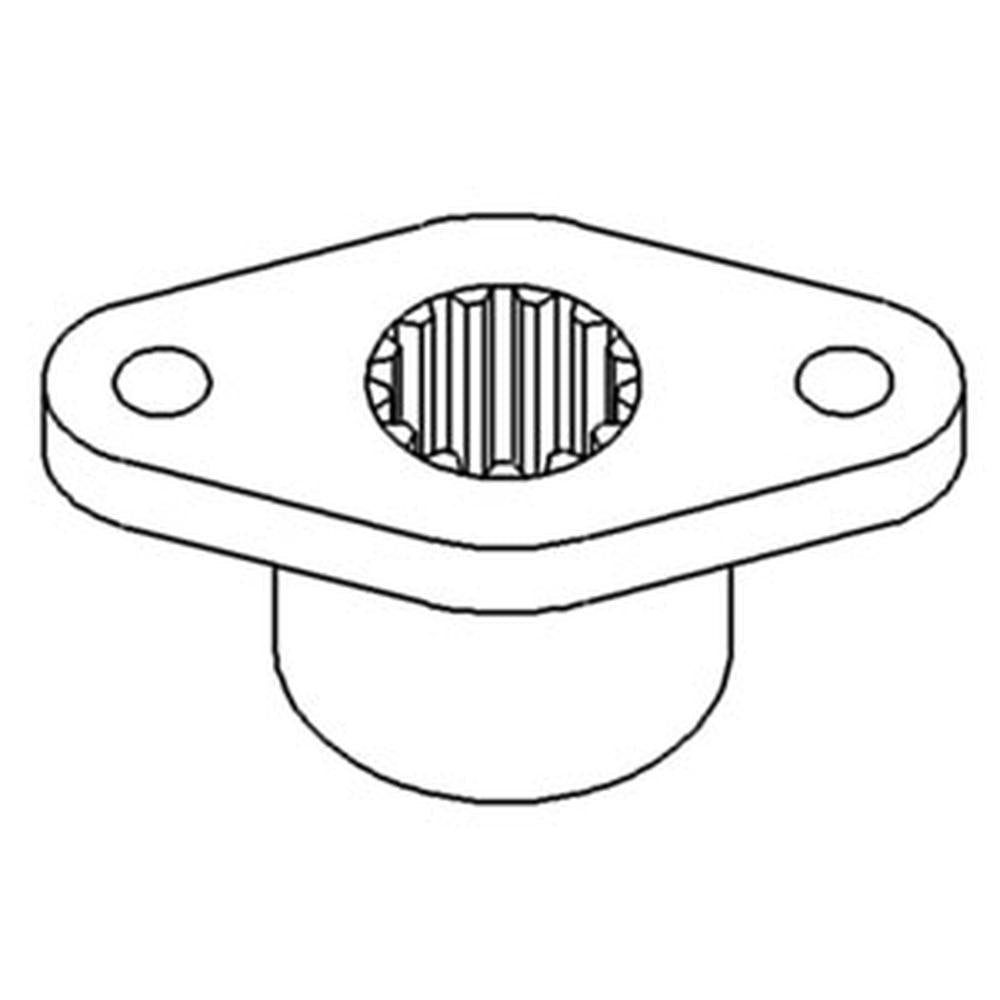 Hydraulic Pump Drive Flange Fits Ford/New Holland Replaces L78-13