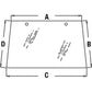 WN-L78733 Glass, Front, Windshield, Fixed Fits John Deere 6110 6200 6210 6300 6310 6400 6410 6610 6210 6310 6410 6200 6210 6300 6310 6400 6410 6500 6510 6600 6800 6810 6900 6910