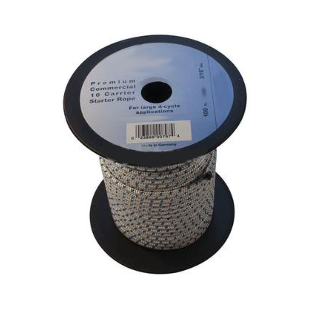 Fits Stens 146-068 100' Solid Braid Starter Pull Rope #6 Reel For Small Engines