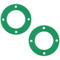 Two 42" Mower Deck Spindle Reinforcement Ring Fits John Deere X300 X304 Z225 Z24