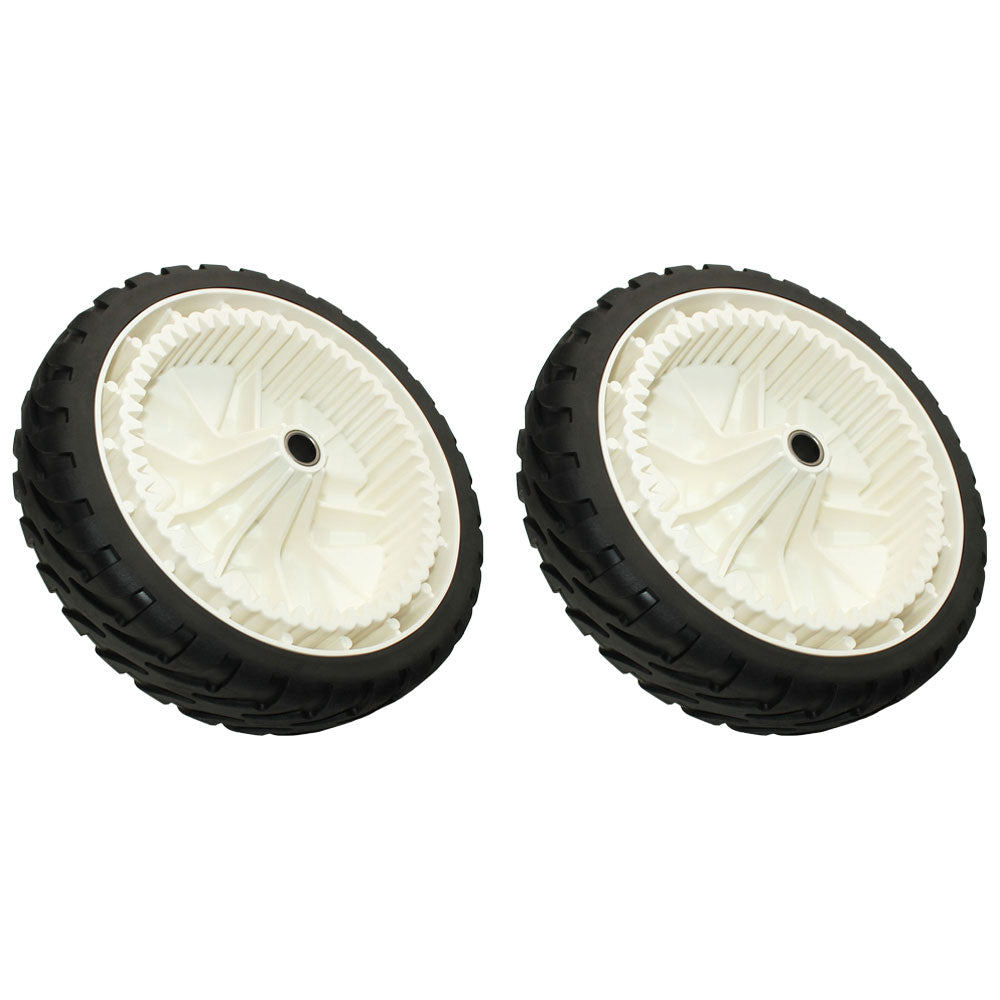 Set of 2 Front Drive Wheel fits 119-0311 Fits Toro 22" Recycler Mowers and More