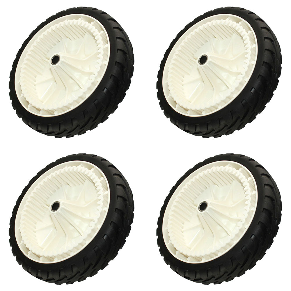 (4) Wheel Set Fits Toro 119-0311 115-2878 137-4832 115-2877 115-2894 137-4833