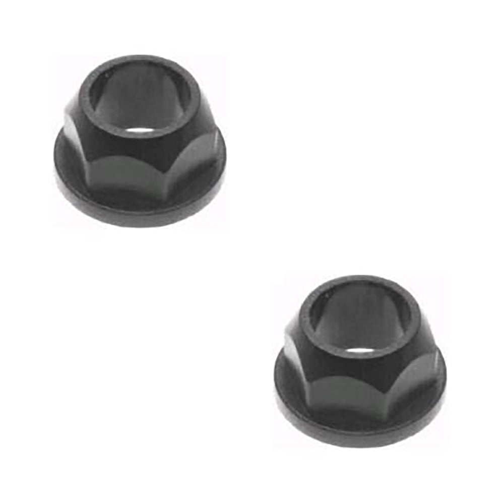 Qty 2: (Plastic) Hex Kingpin Flanged Bushing
 Fits Cub Cadet Replaces 741-0225