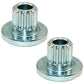 Two 48-235 Oregon Splined Blade Bushing Fits Exmark 103-3037