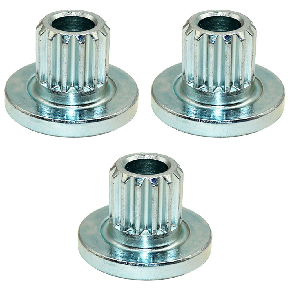 103-3037 Three Replacement  Splined Blade Bushings Fits Exmark