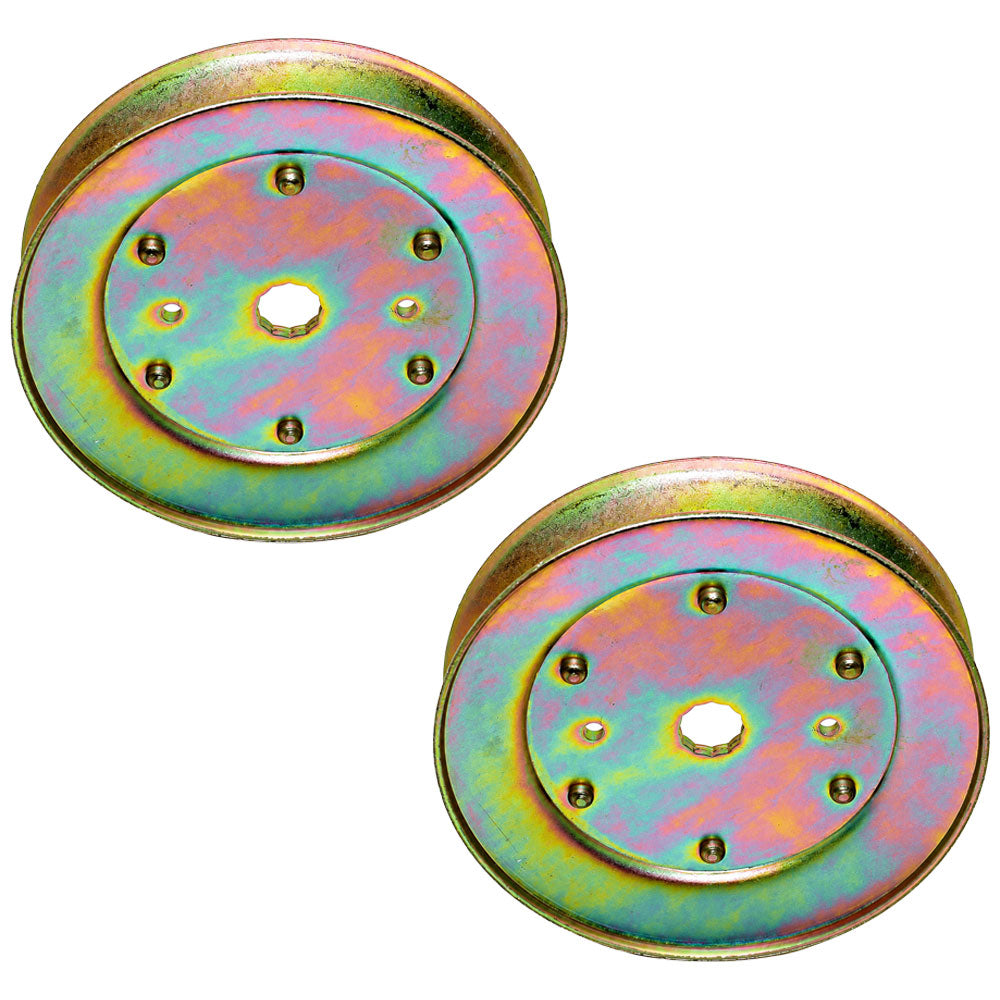 Qty 2: Drive Pulleys Fits Ariens Replaces 21546127