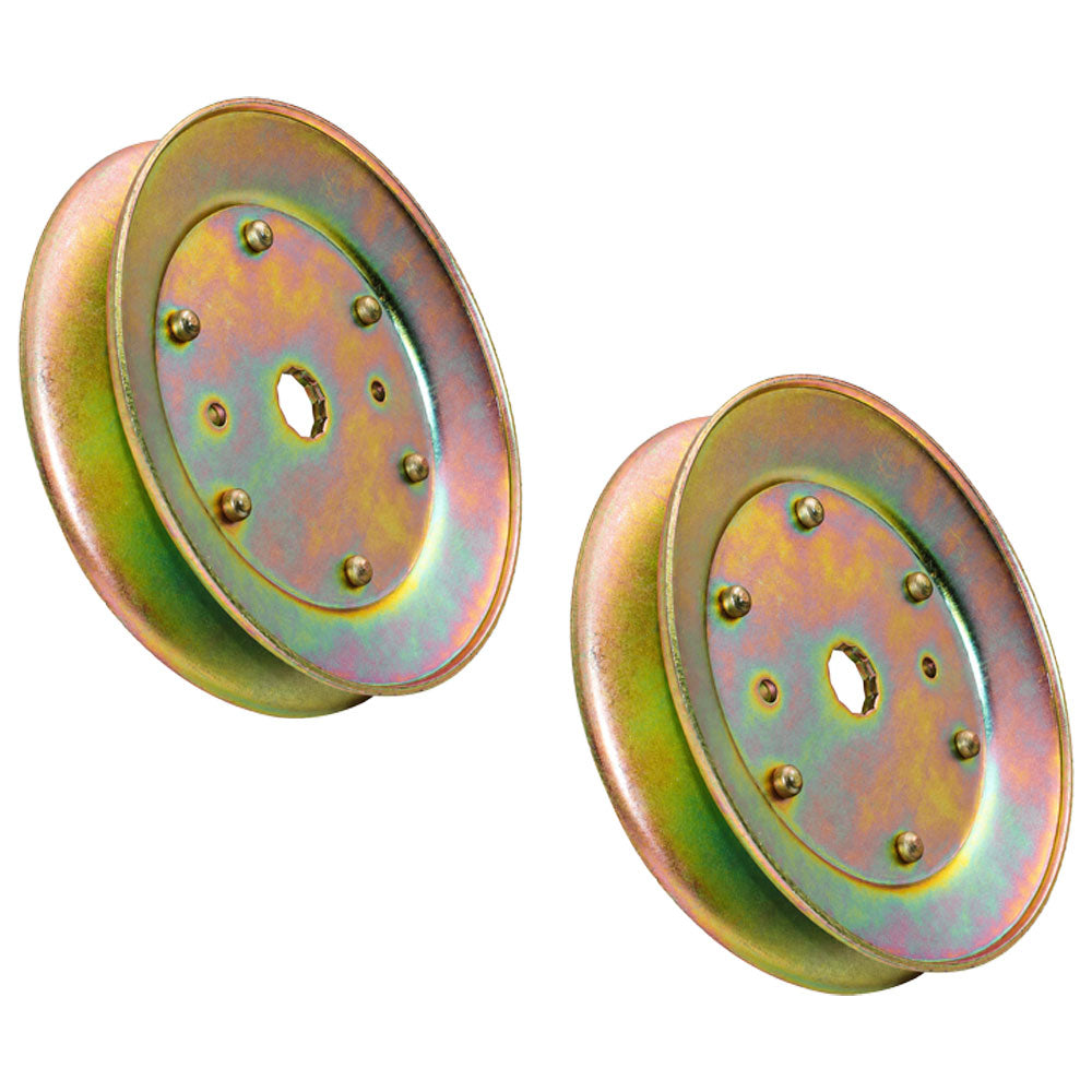 Qty 2: Drive Pulleys Fits Husqvarna Replaces 5321298-61