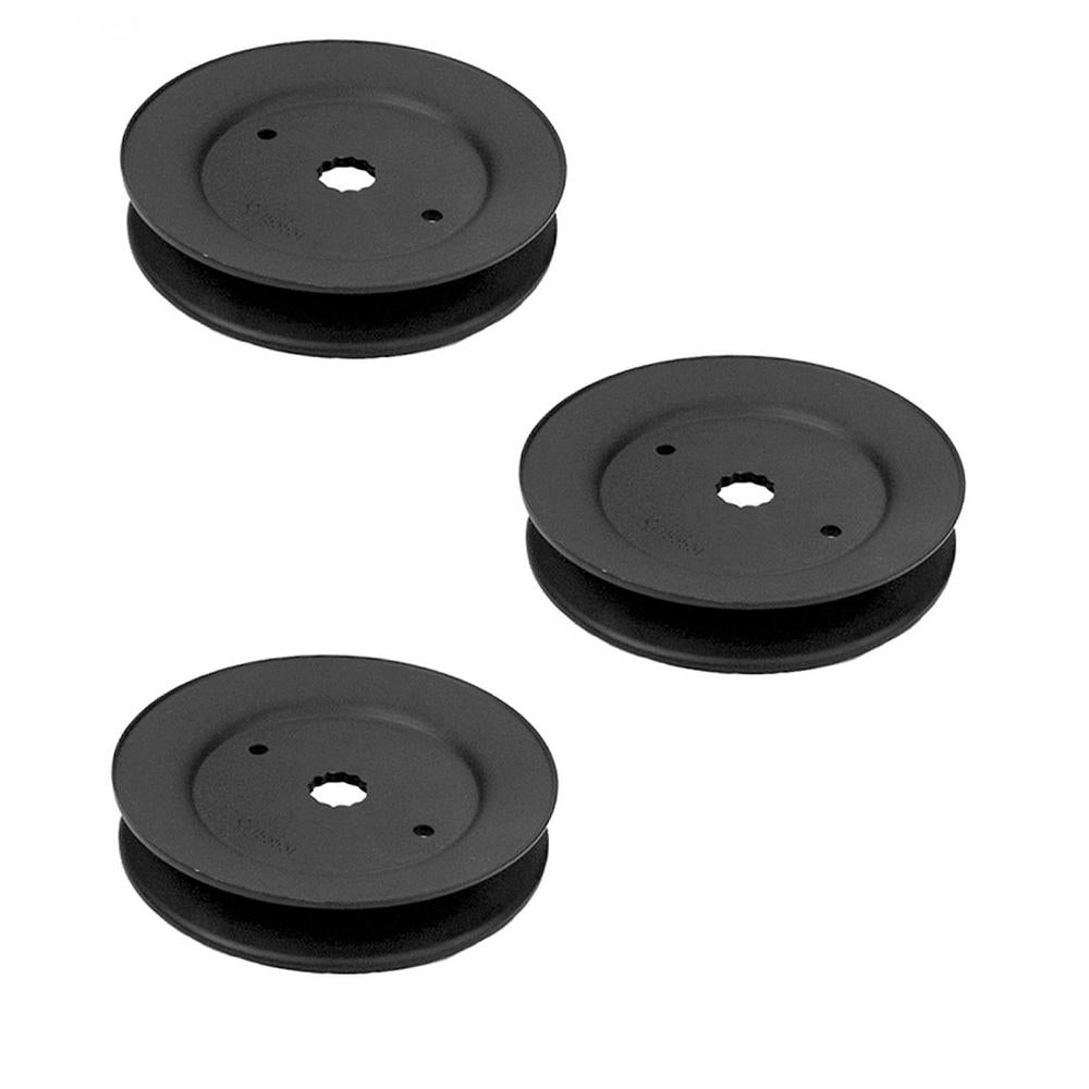 Qty 3: Drive Pulleys Fits Poulan Replaces 532129861
