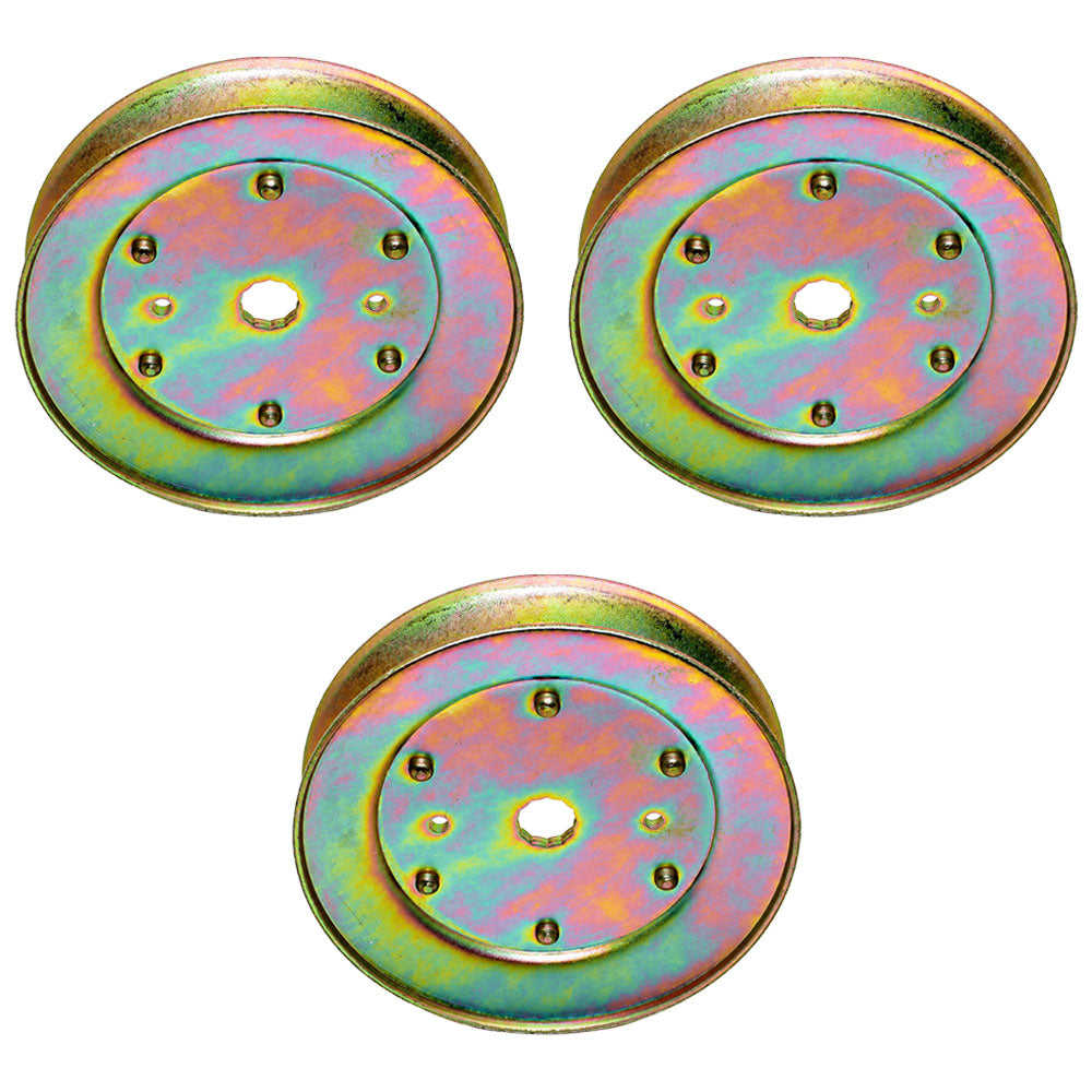 Qty 3: Drive Pulleys Fits Dixon Replaces 44-370