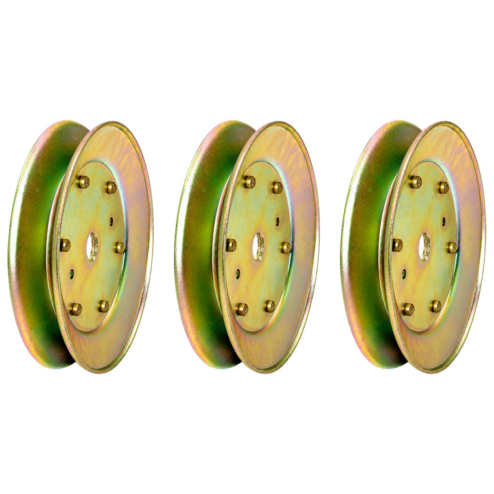 Qty 3: Drive Pulleys Fits Poulan Replaces 532129861