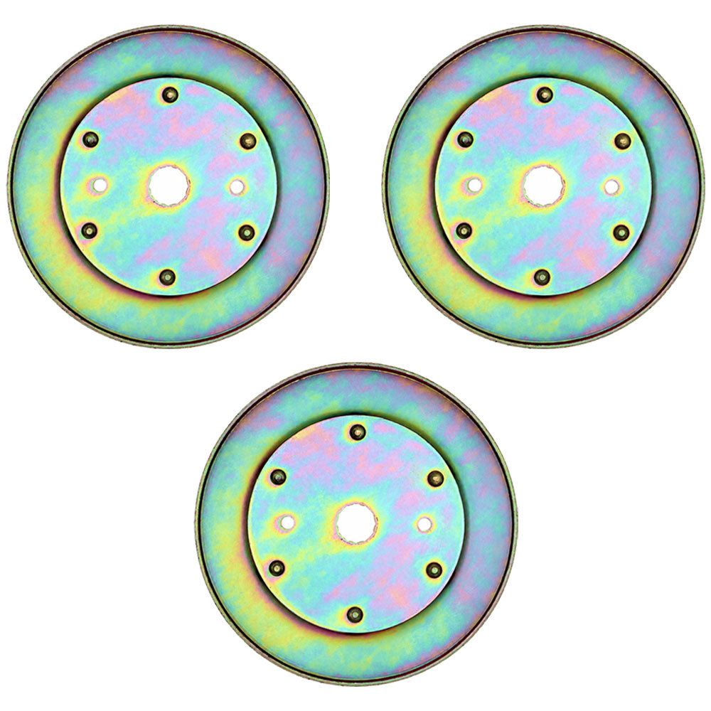 Qty 3: Drive Pulleys Fits Poulan Replaces 532129861