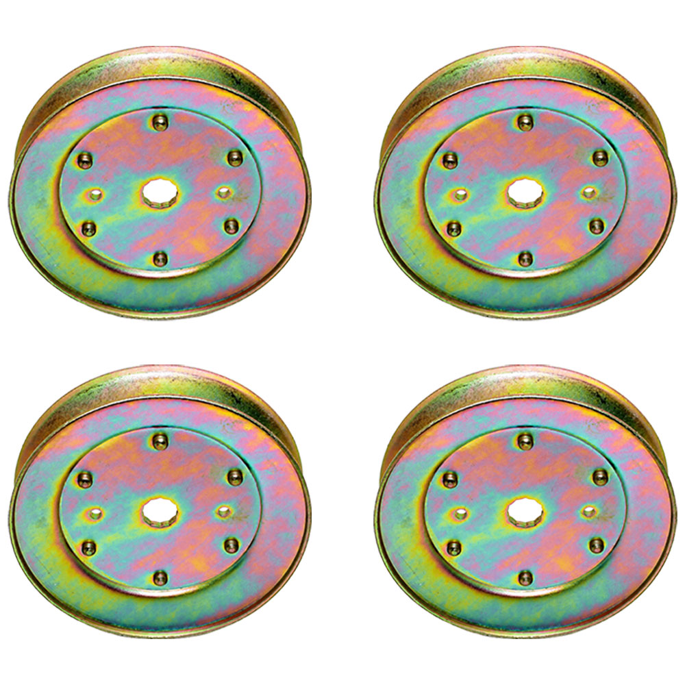 Qty 4: Spindle Pulleys Fits Poulan Replaces 532129861