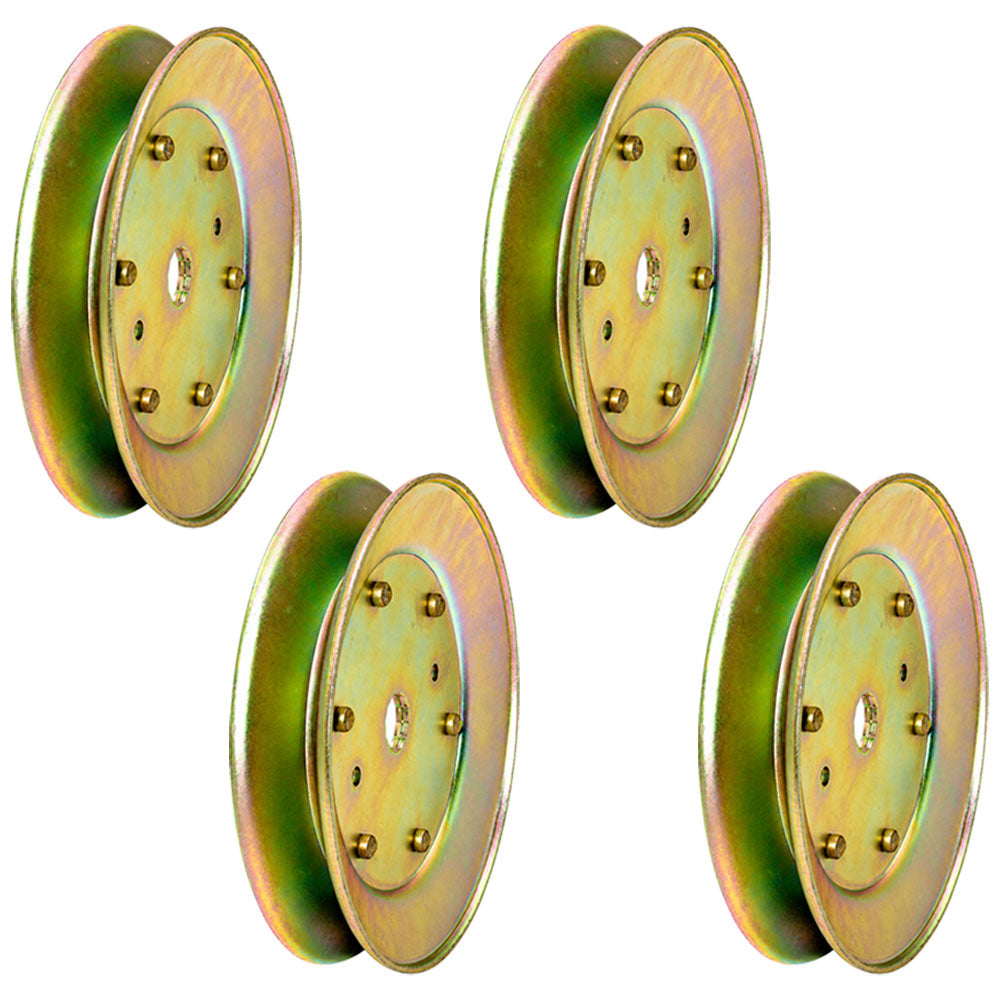 Qty 4: Spindle Pulleys Fits Dixon Replaces 44-370