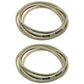 Qty 2: Belt Fits Snapper Replaces 265-792