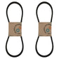 Qty. 2: Drive Belt Fits Bobcat Replaces 38523 Made With Aramid