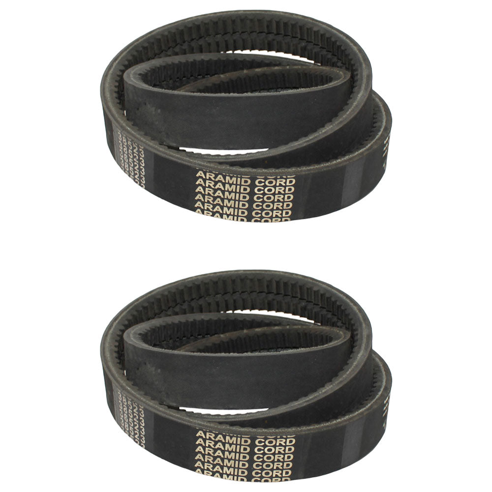 Qty. 2: Drive Belt Fits Bunton Replaces 38523 Made With Aramid