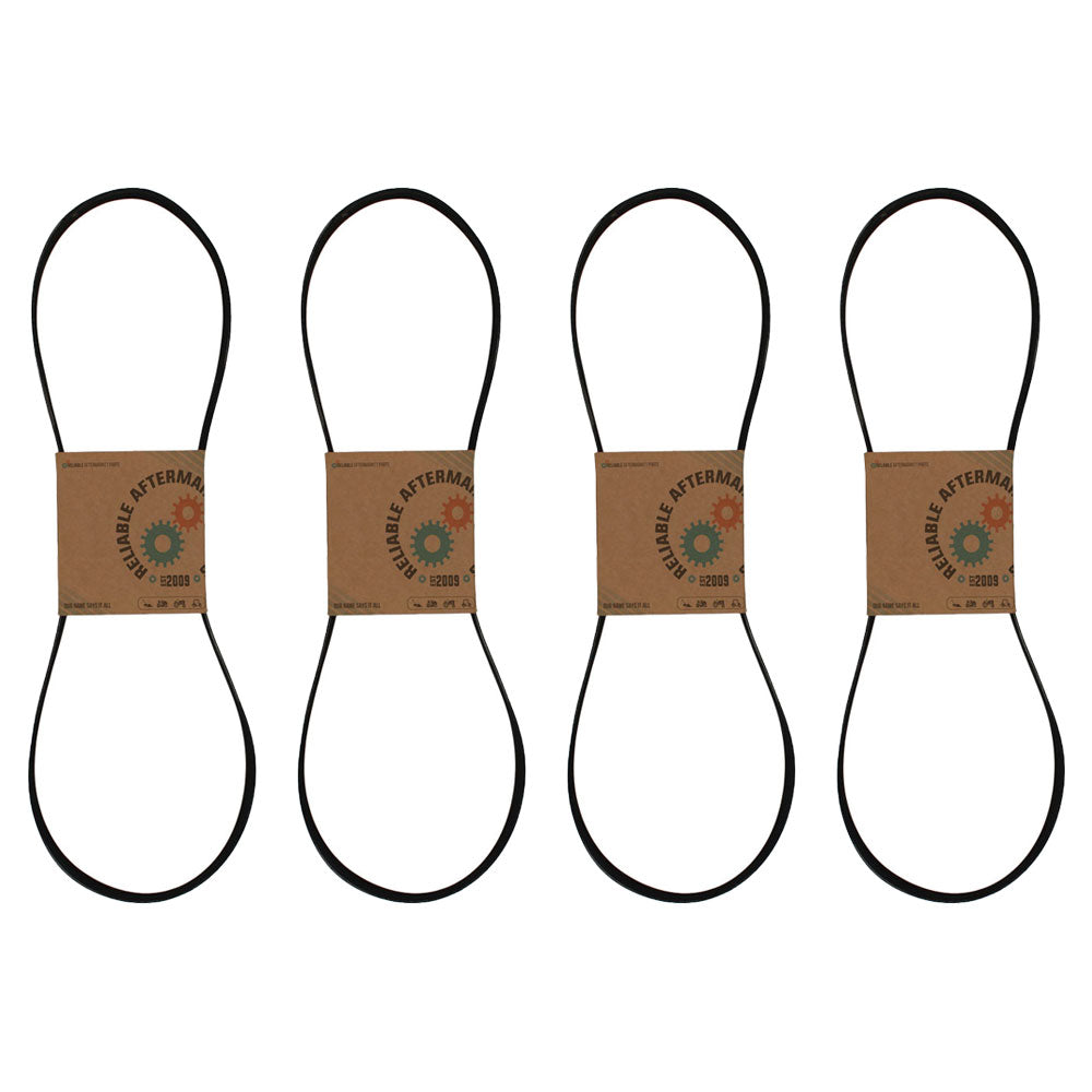 (4) OEM Spec Ribbed Pump Drive Belt Fits Exmark Mower Lazer Z 103-6906
