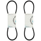 2 Pk OEM Spec Belt Fits Grasshopper 1822 1822K 2132 412 614 718 178K 718V 718KC