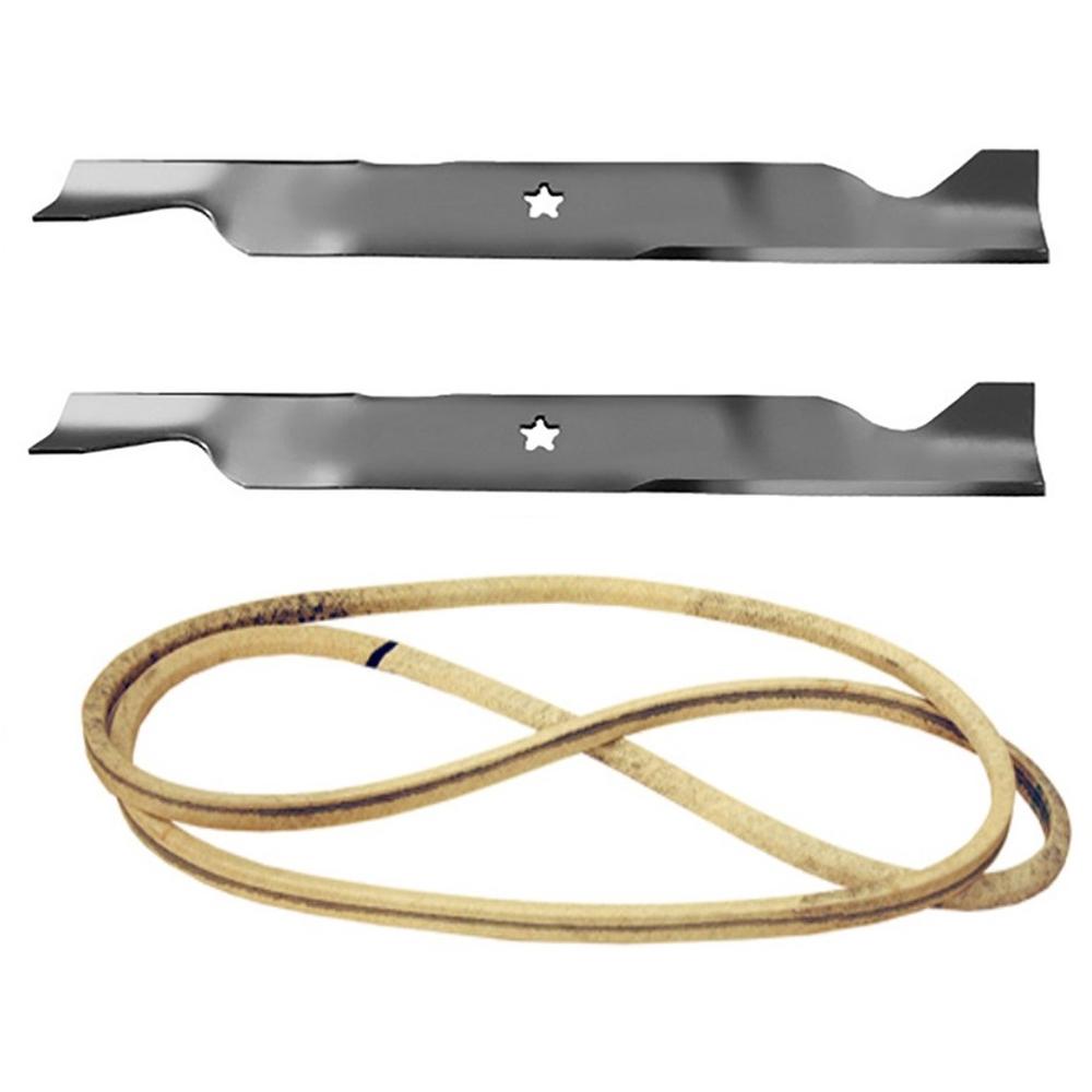 46" Lawn Tractor Deck Blade & Belt Kit for Sears YTS 3000 405830 405143