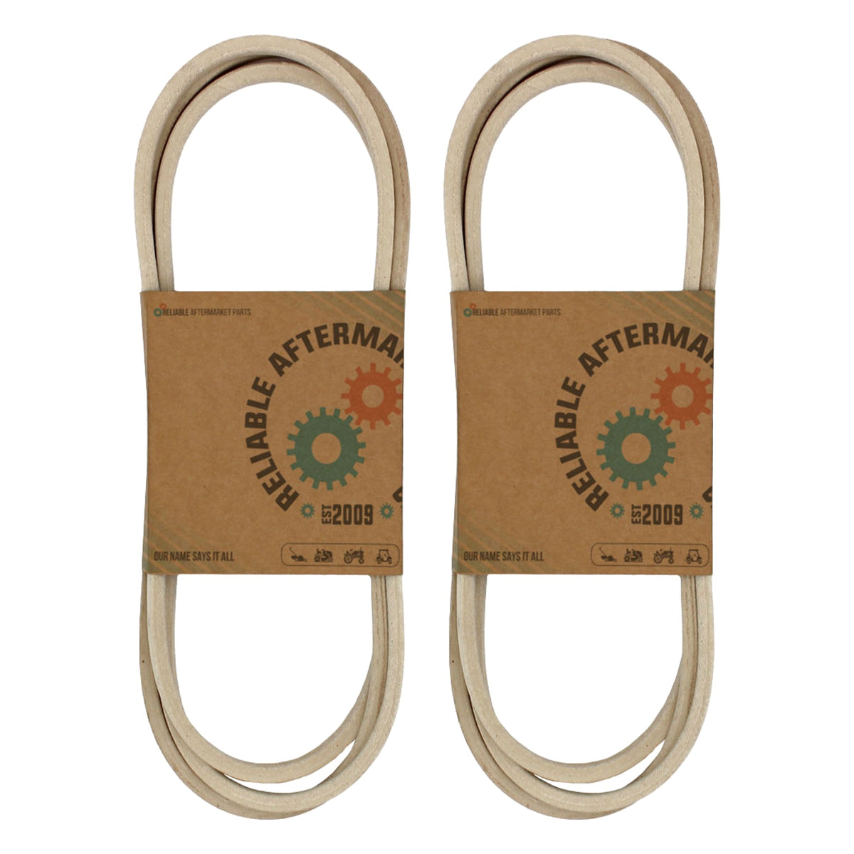 2 Belts Fits Poulan for Roper Fits Craftsman Fits Husqvarna 584453101