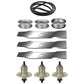 New 48" Deck Rebuild Kit Fits John Deere D140 D150 D155 D160 Riding Mowers