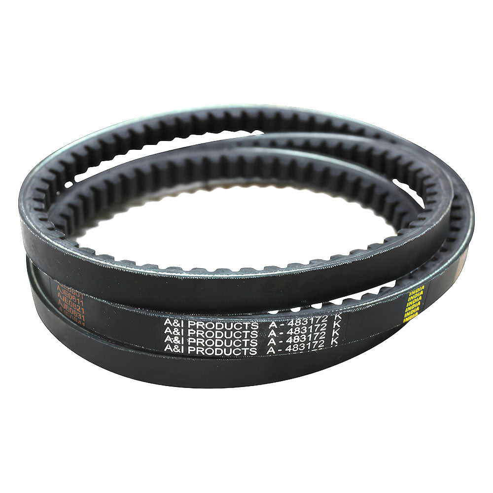 Pump Drive Belt 483172 Raw Edge Cogged Fits Scag SMTC48V SMWC61V STC61V25CVFR
