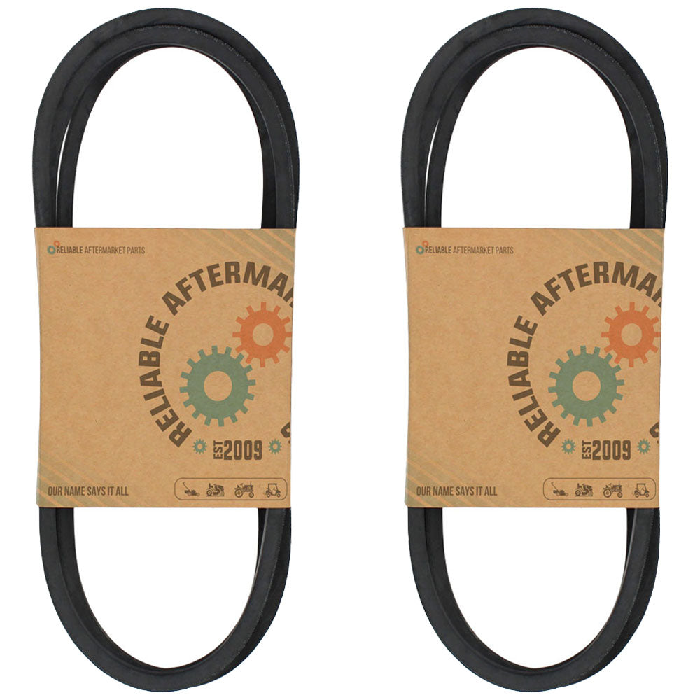 Qty. 2: Drive Belts Fits Craftsman Replaces 160855