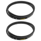Qty. 2: Drive Belts Fits MTD Replaces 490-500-0053