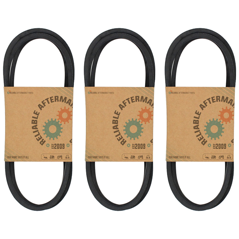 Qty. 3: Drive Belts Fits Cub Cadet Replaces 490-500-0053