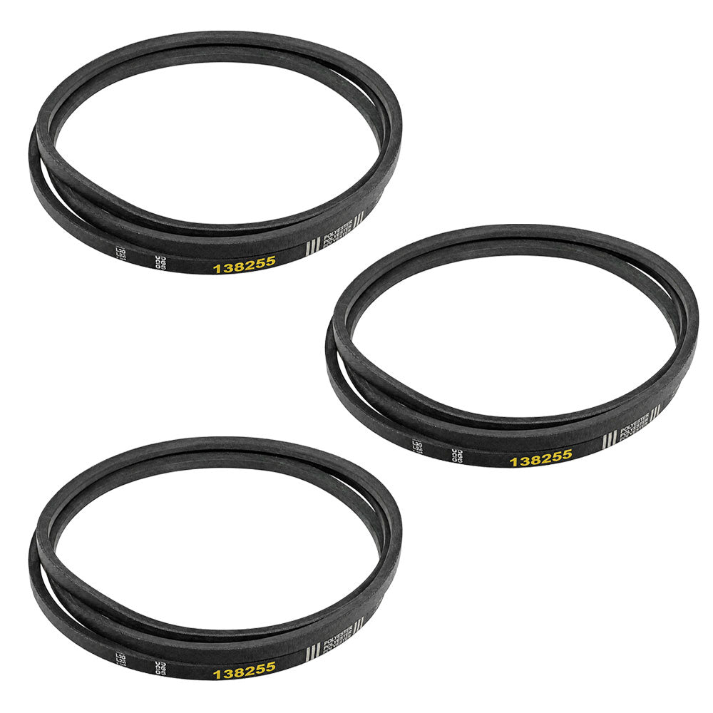 Qty. 3: Drive Belts Fits Sears Replaces 037X61MA