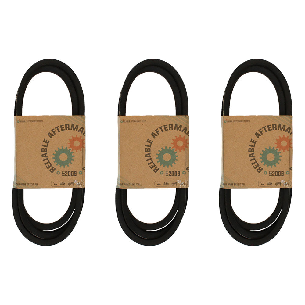 Qty 3: Belt Fits Cub Cadet Replaces 754-3051A