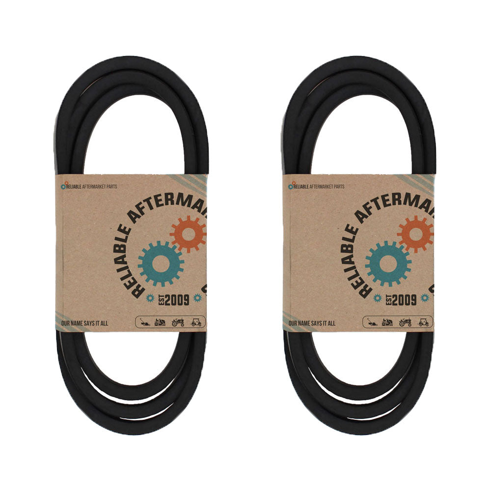 Qty 2: Secondary Deck Belt  Fits Husqvarna Replaces 531300771
