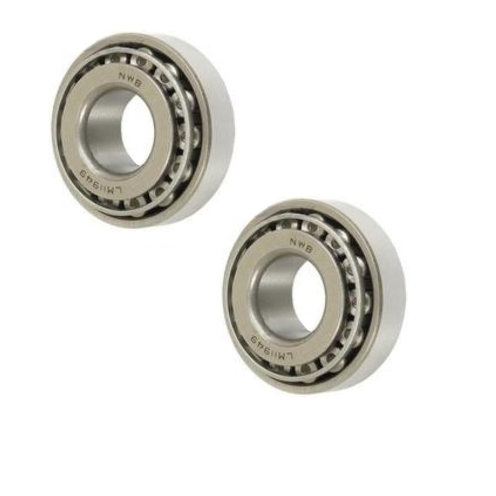 (Sets of 2) Trailer Wheel Hub Bearing Set LM11949 LM11910 ID 0.75'' OD 1.781''
