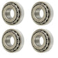 (Sets of 4) Trailer Wheel Hub Bearing Set LM11949 LM11910 0.75'' x 1.781''