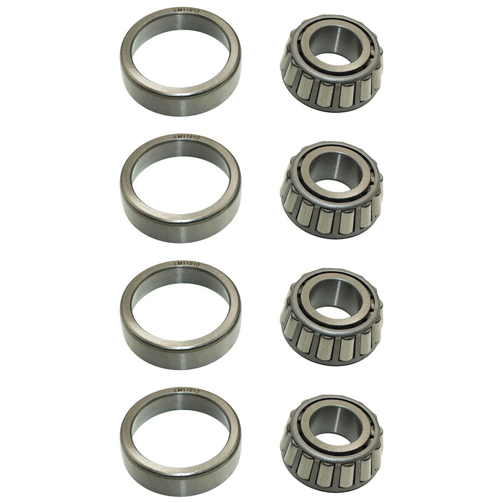 Qty. 4: Bearing Cone & Cup
 Fits Exmark Replaces 1-633584
