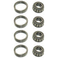 Qty. 4: Bearing Cone & Cup
 Fits White Replaces LM11910