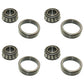 Qty. 4: Bearing Cone & Cup
 Fits White Replaces LM11910