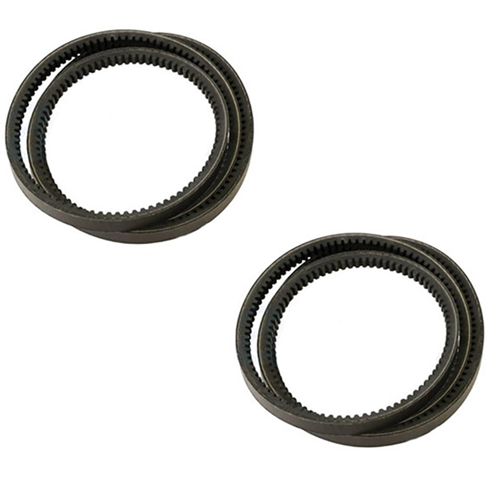 2 Pack Hydro Pump Drive REC Belts Fits Exmark QTE735KC501 QTS691KA502 119-3321