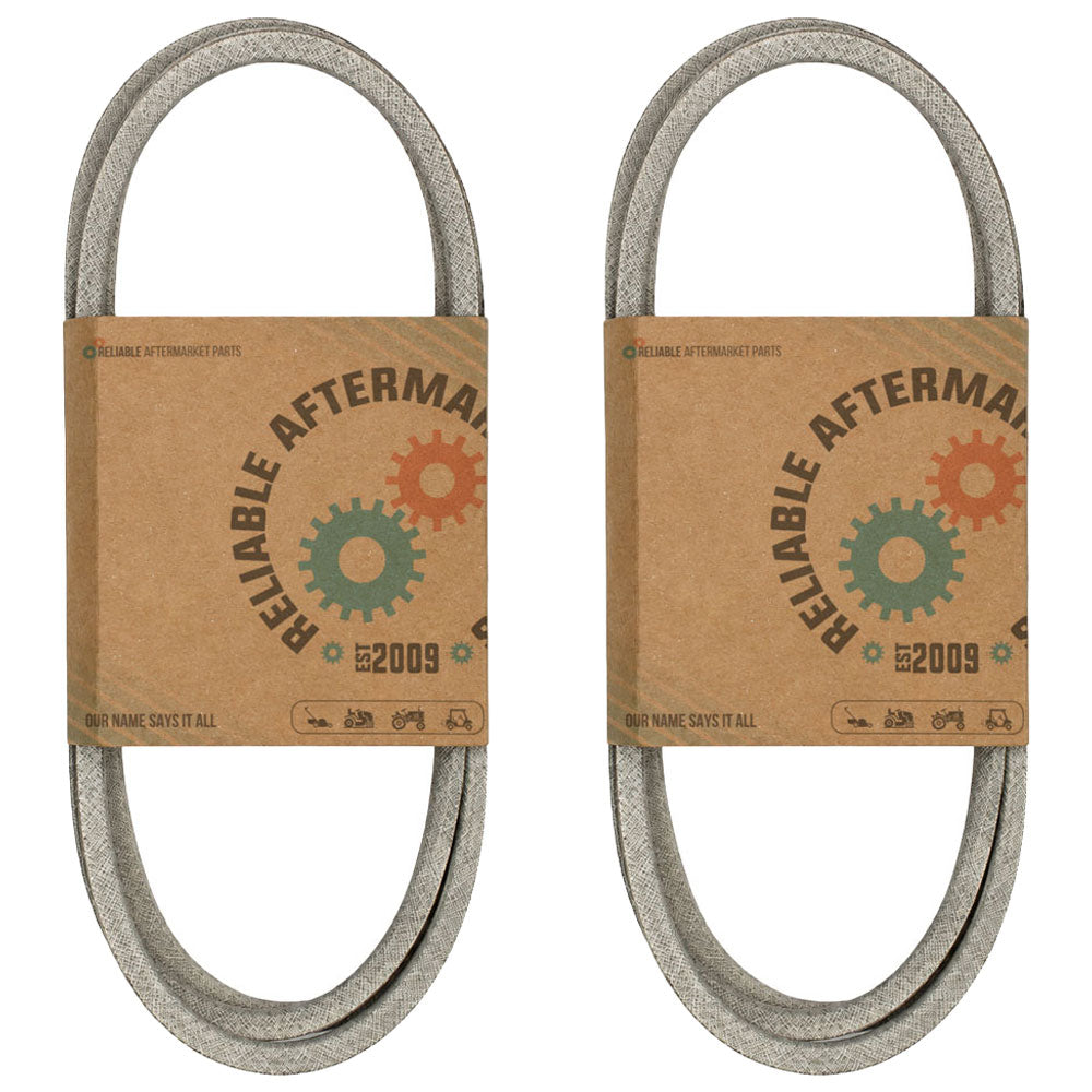 Qty 2: Deck Drive Belt Fits Universal Products Replaces 21615