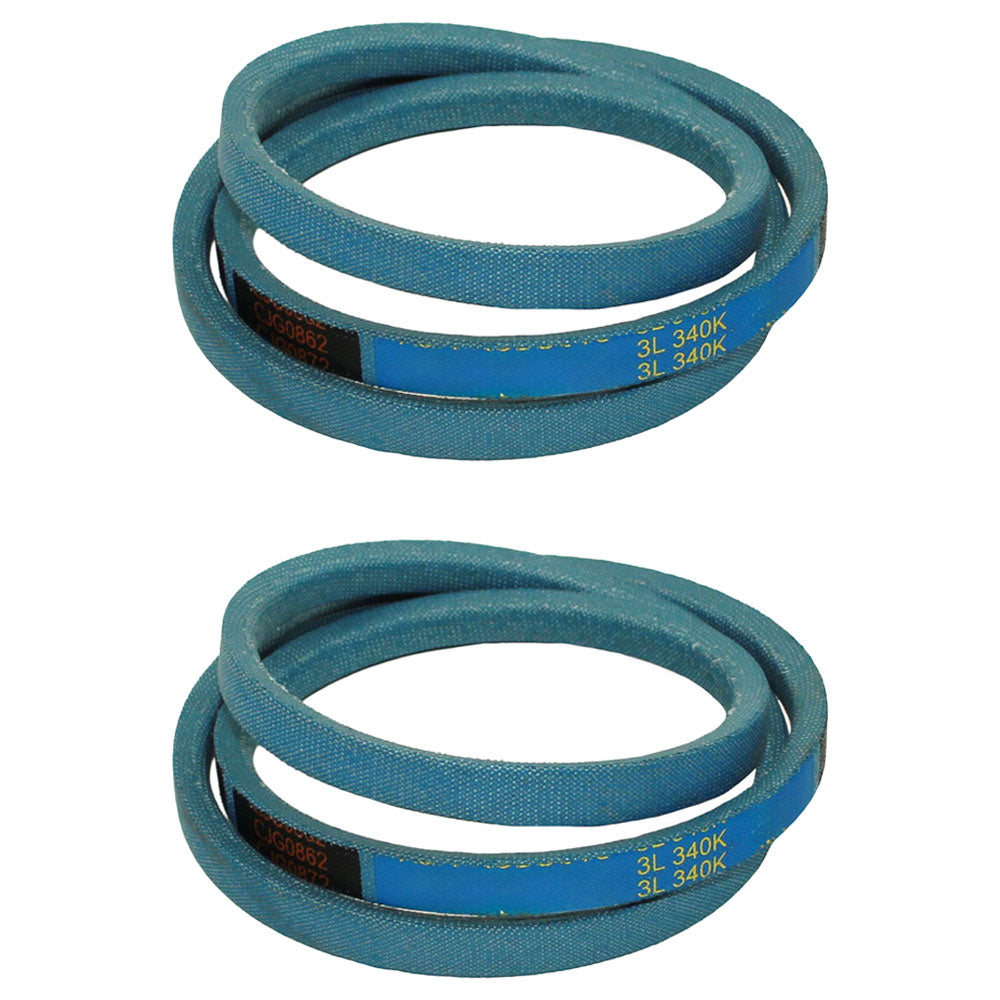 (2) New V-Belt Fits Ariens Fits Gravely Snow Blower 932033 ST724 932034 ST724