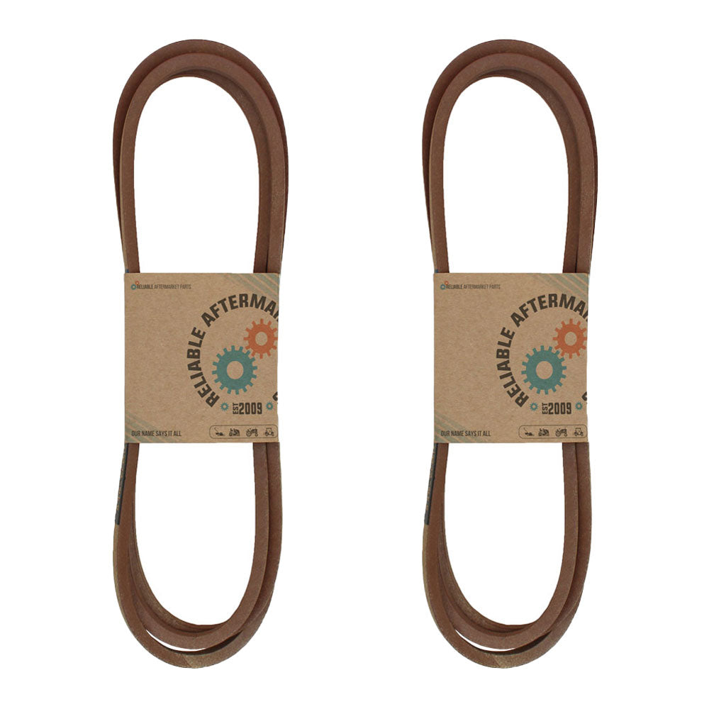 Aftermarket 197242 (2) Deck Belt Fits Husqvarna